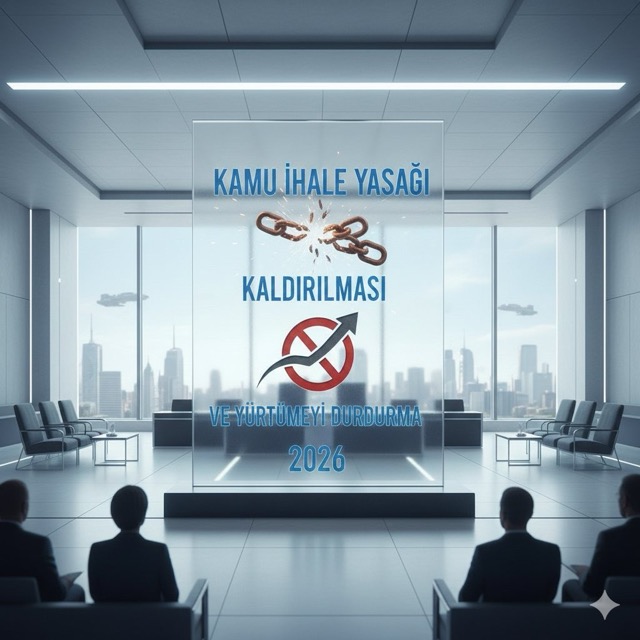 Kamu İhale Yasağının Kaldırılması ve Yürütmeyi Durdurma (2026)
