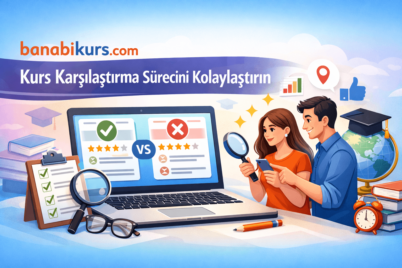 Banabikurs.com ile Kurs Karşılaştırma Sürecini Kolaylaştırın