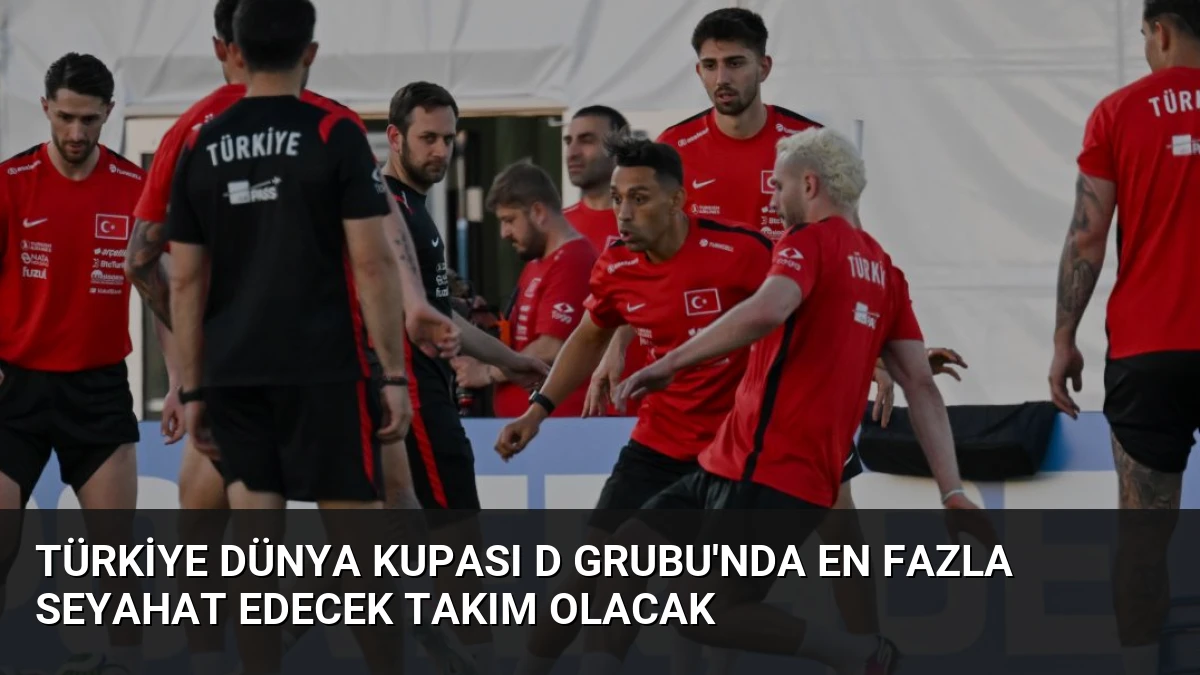 Türkiye Dünya Kupası D Grubu’nda En Fazla Seyahat Edecek Takım Olacak