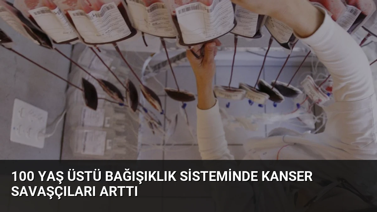 100 Yaş Üstü Bağışıklık Sisteminde Kanser Savaşçıları Arttı