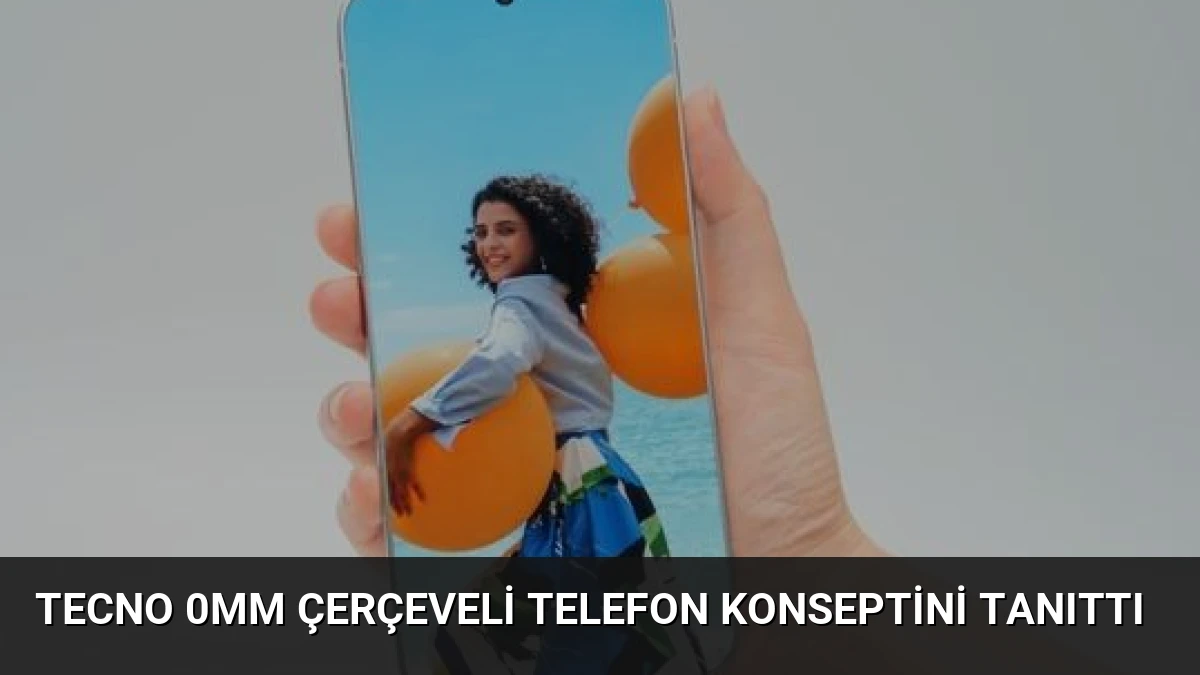 Tecno 0mm Çerçeveli Telefon Konseptini Tanıttı